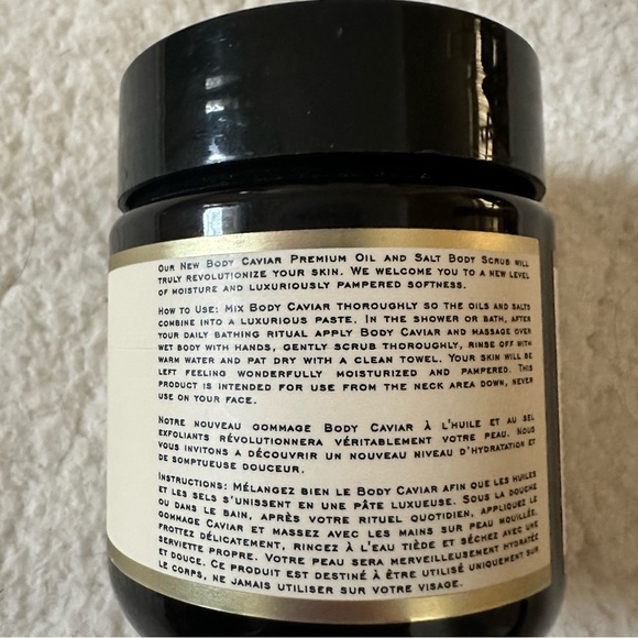 New | Marianella | Hawaiian Black Lava Body Caviar With Charcoal Body Scrub - Picture 2 of 4